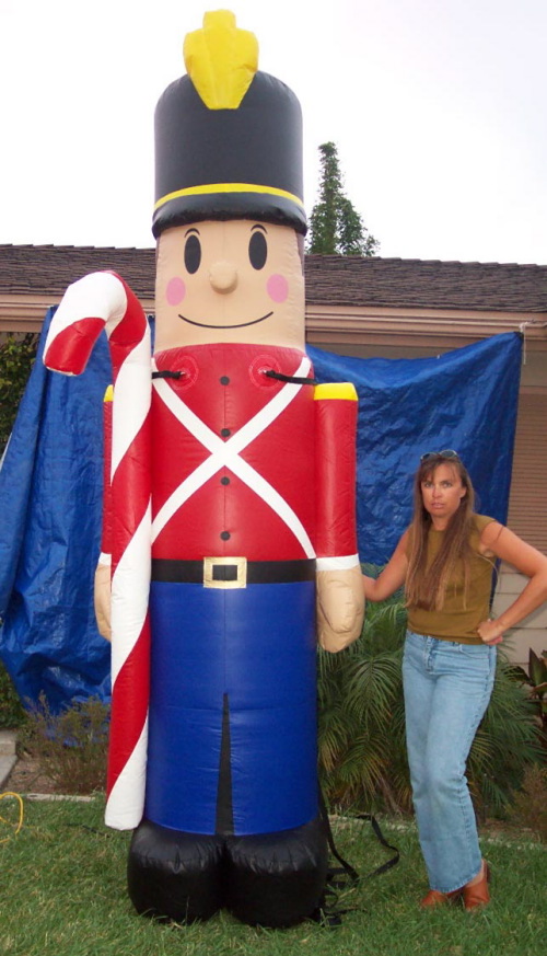 Holiday Inflatables 12' toy soldier